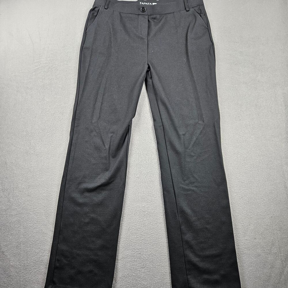 Tapata Dress Pants Rayon Blend Black XXL 32" Inseam